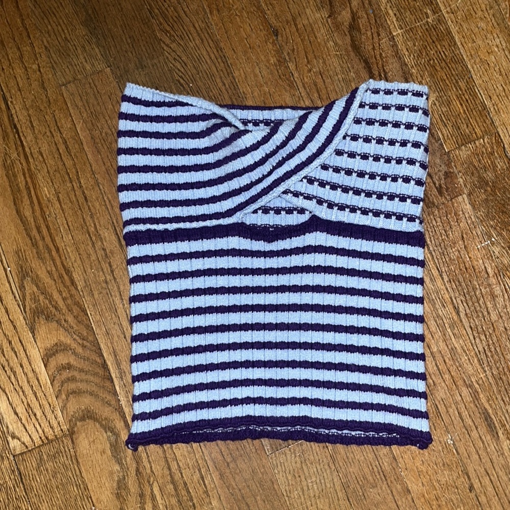 criss-cross tube top perfect for summer!